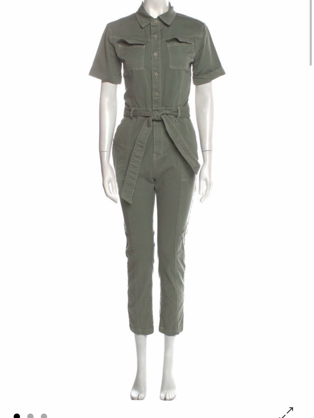 Jonathan Simkhai Green Jumpsuit